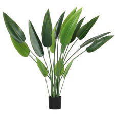 Künstliche Paradiesvogel groß 110 cm Kunstpflanze, Plastik Künstliche Pflanzen