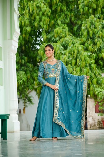 Bollywood party wear anarkali - bollywood,