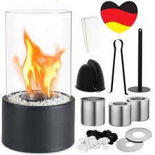 Tischkamin Tischfeuer Bio Ethanol Zimmer Innen Außen Kamin Indoor Feuer Deko