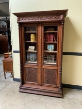 Antiker Gründerzeit Bücherschrank, Vitrine, Traumhaft  - Lieferung möglich!