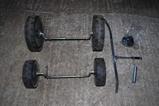 4 Räder mit Höhenverstellung -Für Bastler-