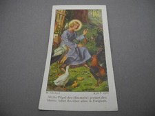 Fleißbildchen Andachtsbildchen Gebetsbildchen KJM * 12670 H. Schubert