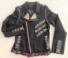 Queen of Darkness Jacke Gothic schwarz Skull Gr. 36 38 wie neu  -  Maße im Text