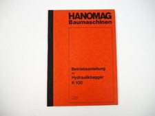 Hanomag R100 Hydraulik-Bagger