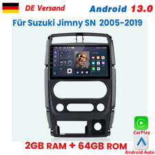 2+64GB Für Suzuki Jimny SN 2005-2019 Carplay Autoradio GPS NAVI SAT BT WIFI DAB+