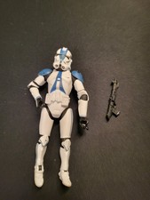 Star Wars ROTS Hasbro Clone 501st Trooper Actionfigur