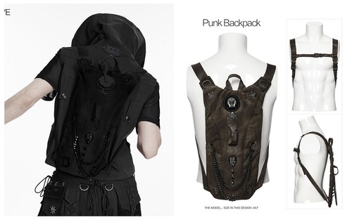 Punk rave men - men, gothic