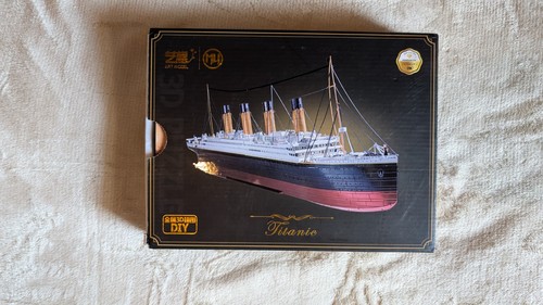Titanic art modell - 3d, diy
