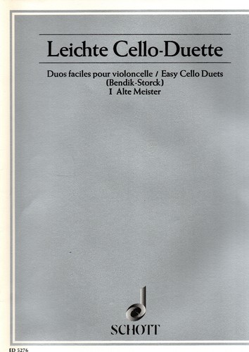 Leichte cello duette - leichte, alte