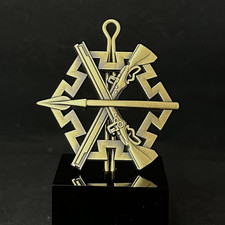 Ukrainische Armee Metall Barett Abzeichen Territoriale Verteidigungskräfte de...