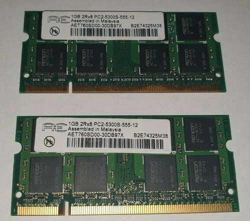 Aeneon 1gb 2gb - 2x, ram