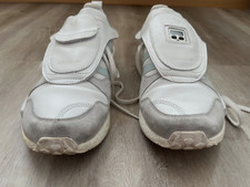 ADIDAS Micropacer Timer*Gr.44,5*UK 10*Weiß/Mint*NP:199€*Mit Uhr*Ersatzbatterie*
