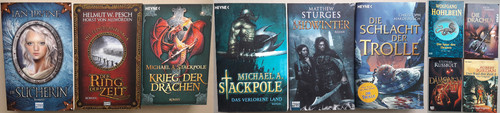 Konvolut fantasyromane - konvolut:,