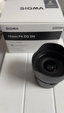 Sigma 17 mm F4 DG DN  Objektiv für SONY E-Mount **neuwertig**