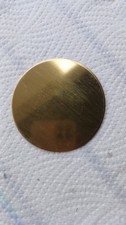  Ronde  Messing 80mm Durchmesser 2mm
