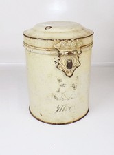 Alte Mehldose Blechdose Mehl Behälter Vintage Shabby Chic Deko
