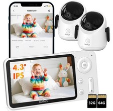 Split-Screen Babyphone mit 2