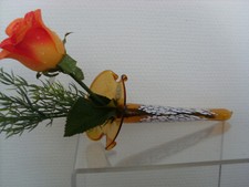 Rosenvase Liegevase Lauscha