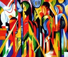 Franz Marc - Stallungen -