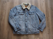 Levis Premium Type III Sherpa Trucker Jacke Jacket Gr. L