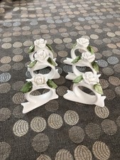 6x Serviettenringe formano /