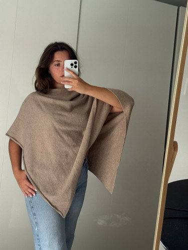 Camel kaschmir poncho - poncho, in