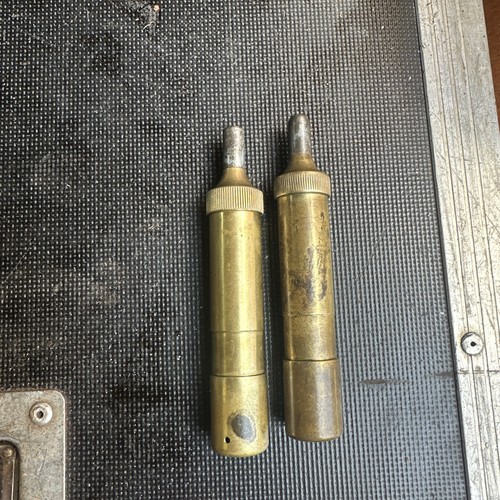 Vintage messing tecalemit - 2x,