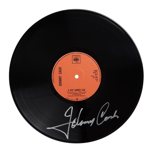 Johnny cash with - with, printed