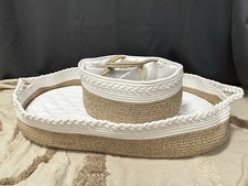 Baby Weidenkorb mit Matratze