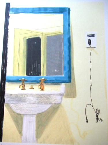 David hockney lithographie - hockney,