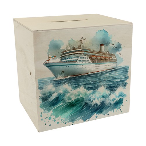 Kreuzfahrtschiff spardose aus - kreuzfahrtschiff,