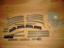 Modelleisenbahn Anlage TT BTTB 80er Jahre, Lok 3 Wagen Trafo Weiche Gleise, top