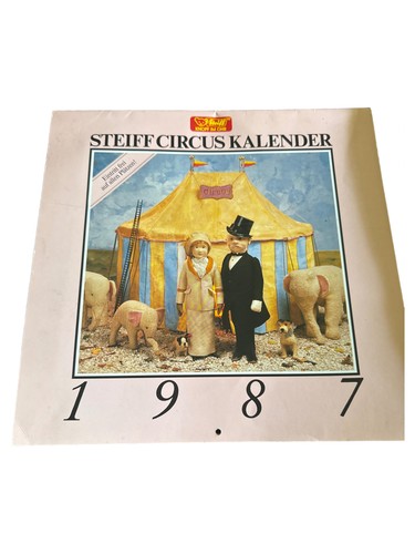 Steiff circus kalender 1987 - kalender,