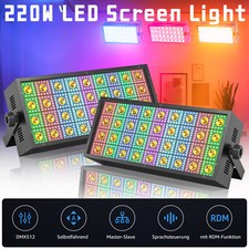 2x 220W 220 W RGB 36 LED Strobe Flash Light DMX LED Wall Washer DJ Hochzeit Show