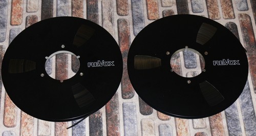 Revox tonbandspulen alu - alu,