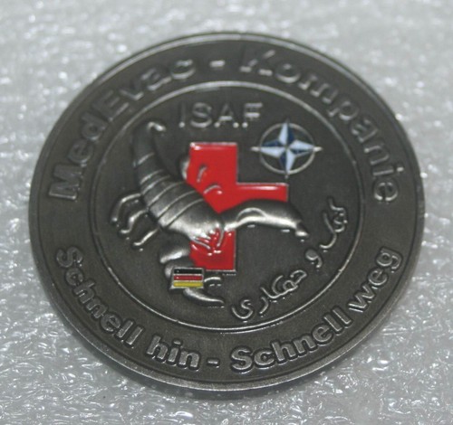 Coin deu eins - ktgt, isaf