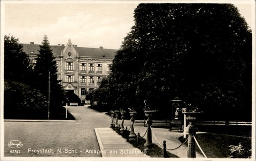 Gruss aus schlesien - ak,
