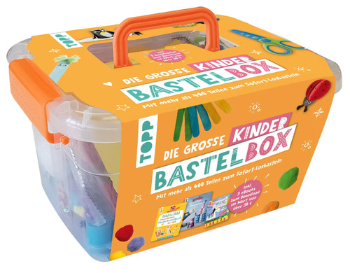 Die große kinderbastelbox - große,