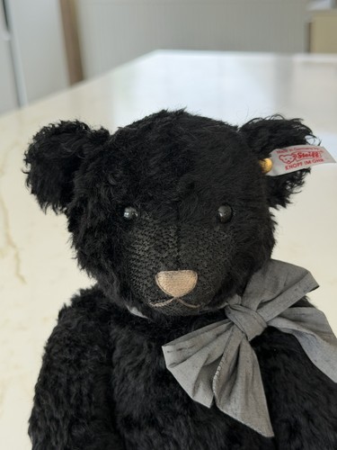 Black petsy mohair steiff - petsy",