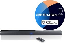 Canton Smart Soundbar 10 Schwarz 2. Generation – 2.1.2 Dolby Atmos Chromecast