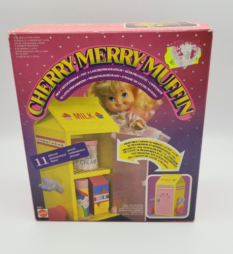 Cherry merry muffin vintage - muffin,