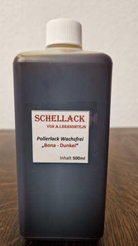 500ml schellack bona dunkel - -,