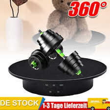 360° Grad Elektrischer Drehteller Präsentierteller Drehbühne Schmuck Uhren USB
