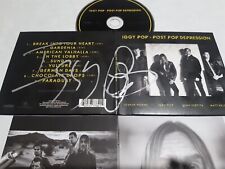 IGGY POP Autogramm CD POST POP