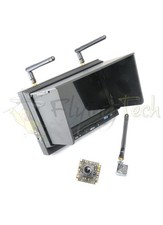 Komplette FPV-Einrichtung - Kamera, UK Legal Sender, Monitor/Empfänger - UK Lager