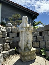 Marmor Buddha XXL Weißer