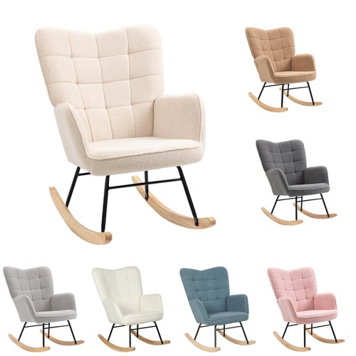 Homcom schaukelstuhl sessel - homcom,