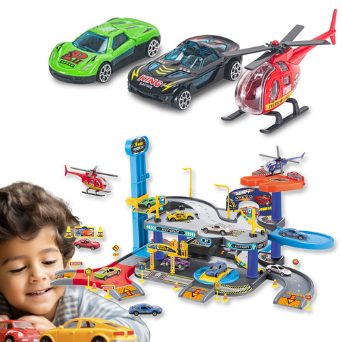 Parkhaus spielset auto - parkhaus,