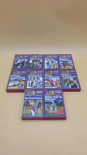 Tkkg 10x kassette europa - tkkg,