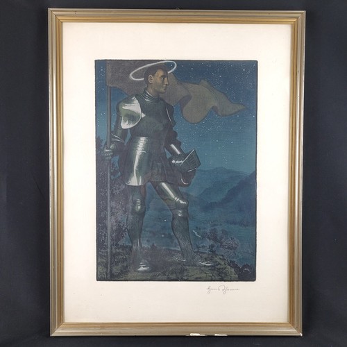 Große farblithografie - große,